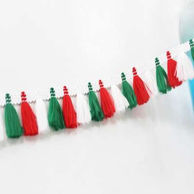 Christmas small brush  fringe tassel  celebrate  it