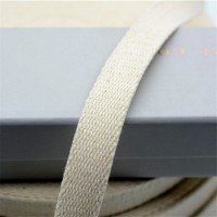 2.5 Cm Natural Color Cotton Webbing for Bag Handle